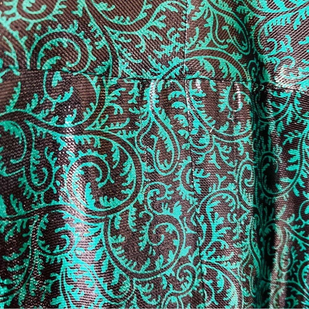 Diane von Furstenberg Spring 2018 Paisley Print Silk Blend Dress Size 12​​ - Picture 6 of 11